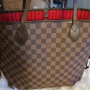LV Damier neverfull MM